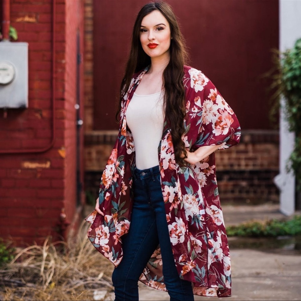 Floral Kimono Cardigan